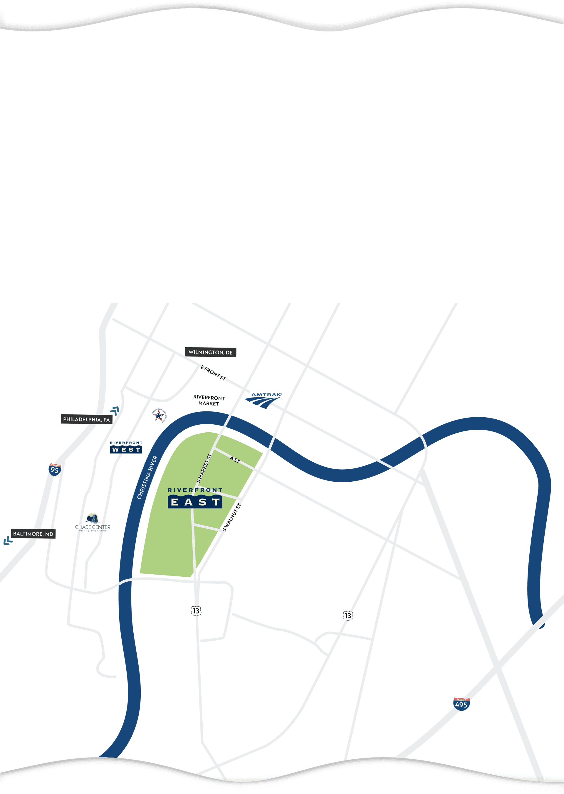 Riverfront East Map